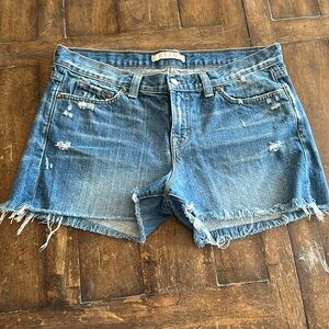 J brand jean shorts size 29 women’s distressed